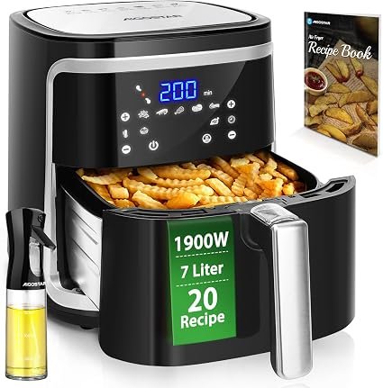 Aigostar Friteuse à air sans huile 7 L