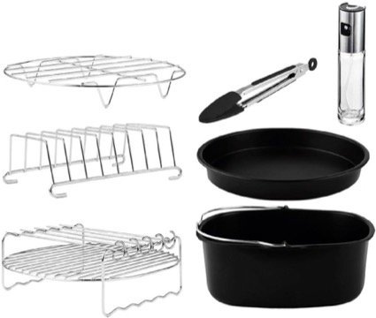 Ejemplo: kits de accesorios para freidora de aire