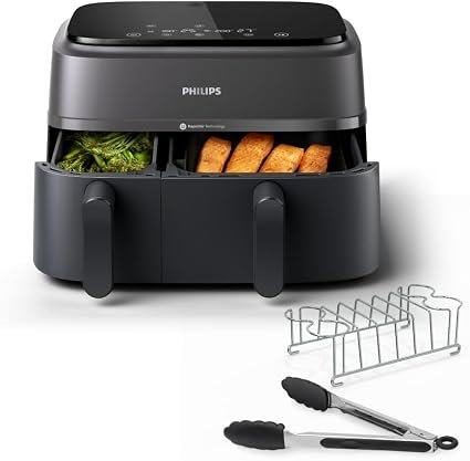 PHILIPS Dual Basket Airfryer 9 L