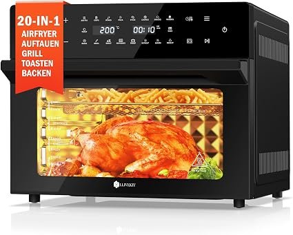 LLIVEKIT Heißluftfritteuse 30 L