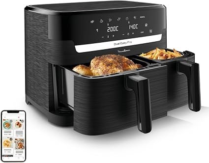 Moulinex XXL DUAL EASY FRY BLACK 11 L