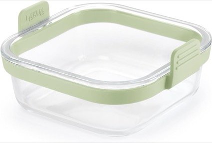 Lékué Cesta cuadrada de vidrio
