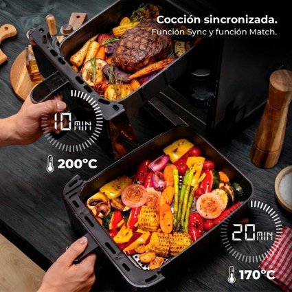 Cecotec Cecofry DuoLevel 12000 Window Total 12 L — foto 6