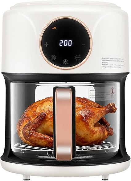 AirFryer heißluftfritteuse mit sichtfens